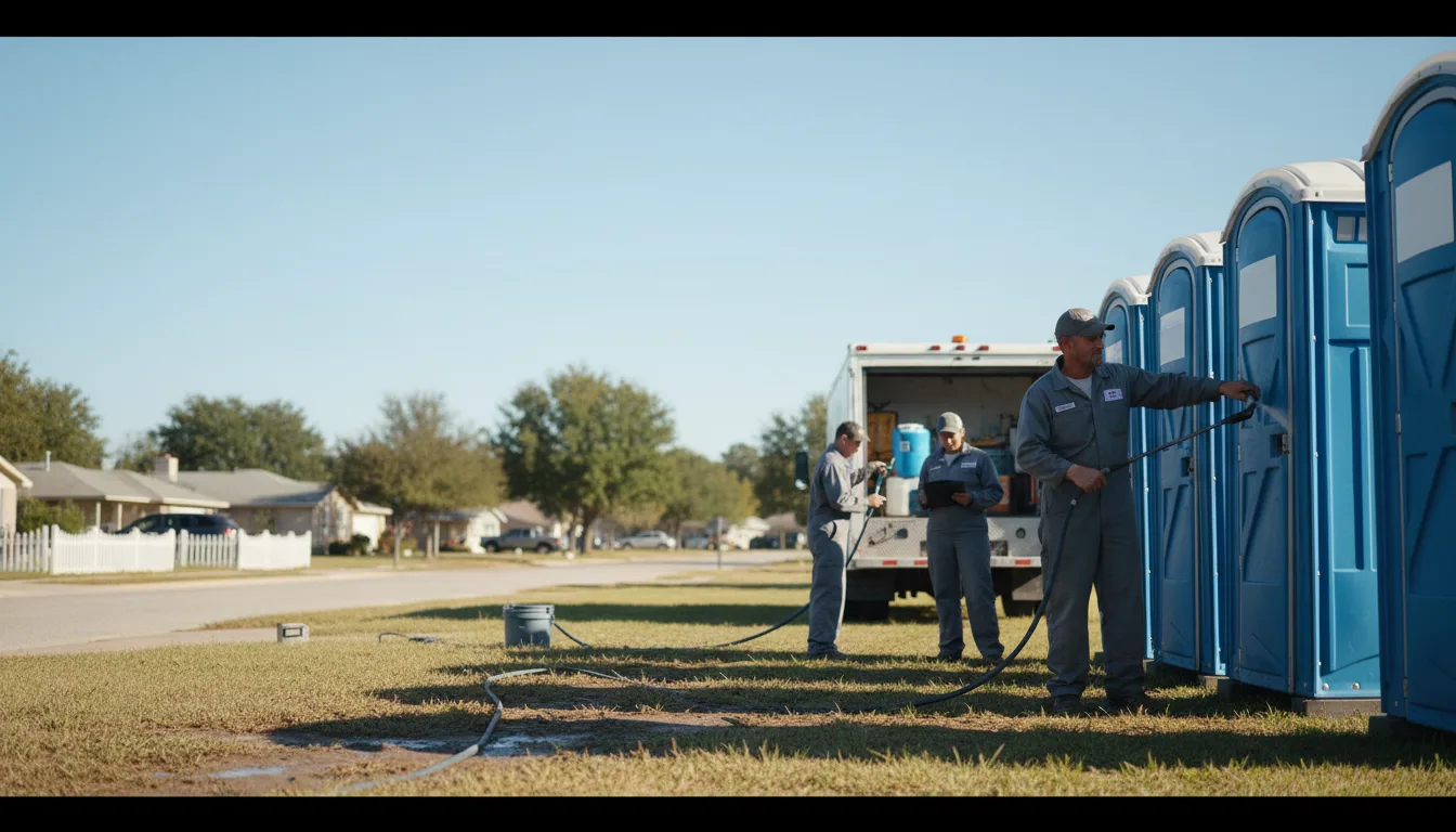 Long-Term Portable Toilet Rental in La Rose, IL near me